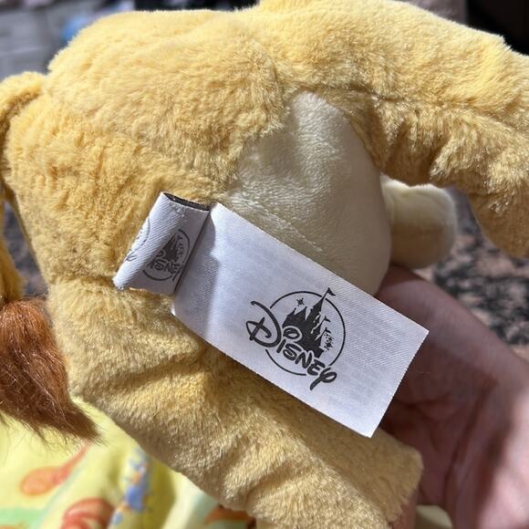 Disney Baby Simba  Lion King Blanket in a Pouch Plush Doll 10” Stuffed Animal - Picture 8 of 9